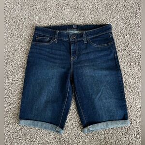 Gap Bermuda Jean Shorts Size 26